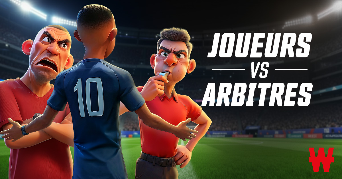 joueurs vs arbitrreeeees